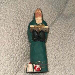 Wenceslas the Czech lancy estate collectible Santa signed & # RARE Christmas
